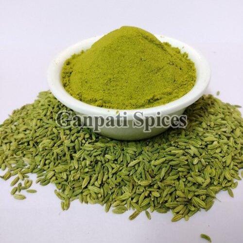 Healthy and Natural Dried Fennel Powder - 10% Max Moisture, 10-30 Mesh Particle Size | Non Harmful, Very Good Quality, Ideal for Cooking