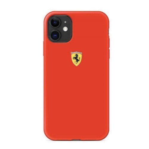 Orange Iphone 11 Silicon Grip Mobile Case