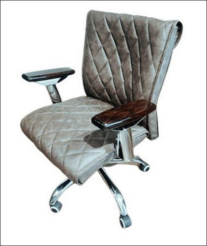 Medium Back Leather Office Chair
