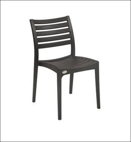 Black Modern Plastic Chair