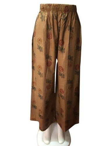 Indian Clothing Womens Full Length Patiala Pants Flower Printed with  Scarf  InSattva