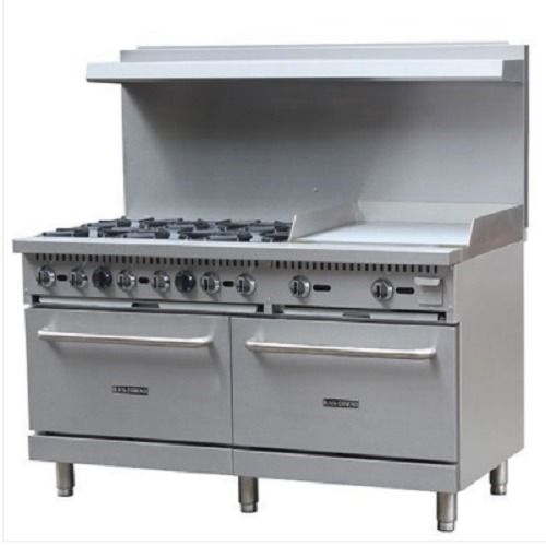 Commercial Stainless Steel Cooking Range Warranty: 1 Year