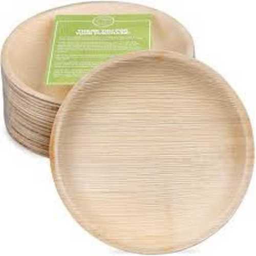 Brown Light Weight Round Shape Areca Plates