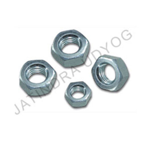 Metallic Body Hex Nut Head Size: Various Sizes Are Available