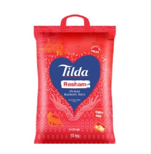 White 10 Kg Tilda Resham Dubar Basmati Rice