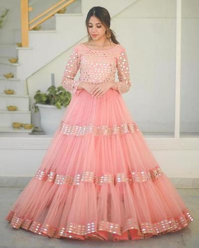 New design anarkali gown best sale