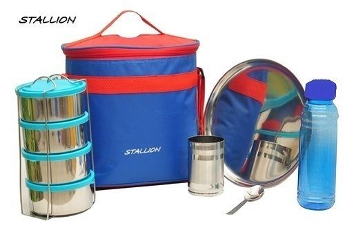 Insulated 5 in 1 Hot and Cold Lunch Box