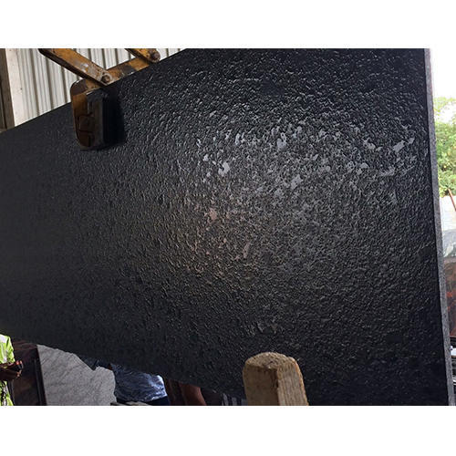 Lapotra Finish Steel Grey Granite Slab Application: Home