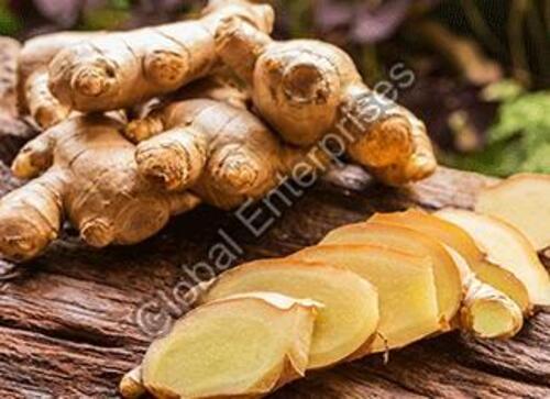 Natural Brown Fresh Ginger Preserving Compound: Cool & Dry Places