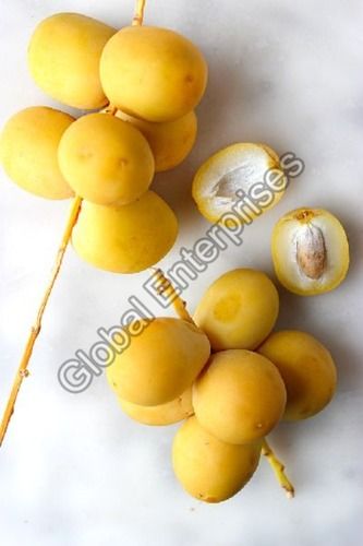 Natural Orange Fresh Dates Grade: Food Grade