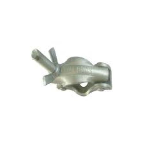 Pressed Steel Half Swivel Coupler - Mild Steel, Hot Dipped Galvanized Finish, Silver & Golden Color | High Tensile Strength, Heavy Duty, Corrosion Resistant, Superior Grip