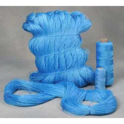 Blue Hdpe Twin Ropes Texture: Plain