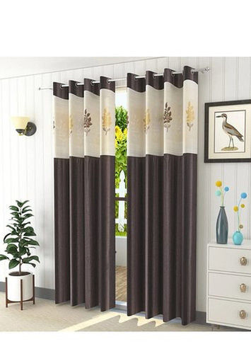 Multicolor Eye Catching Look Polyester Door Curtain