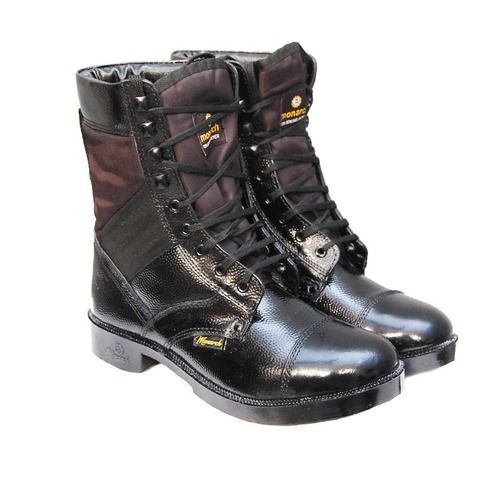 Black High Ankle Army Boots (Dms Boots)