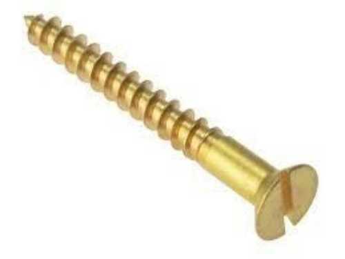 Golden Round Shape Brass Screw