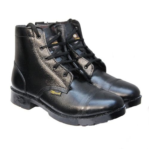 Black Short Ankle Army Boots (Dms Boots)