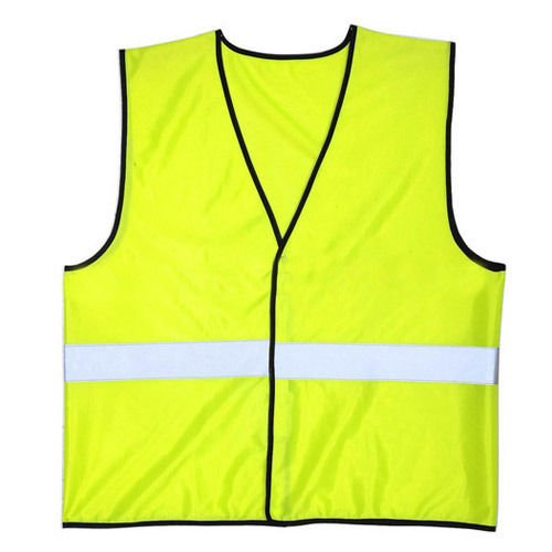 Multicolor Sleeveless Reflective Safety Jacket