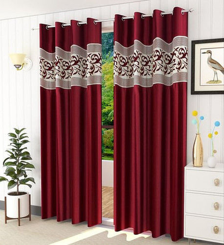 Multicolor Tear Proof Printed Polyester Curtain