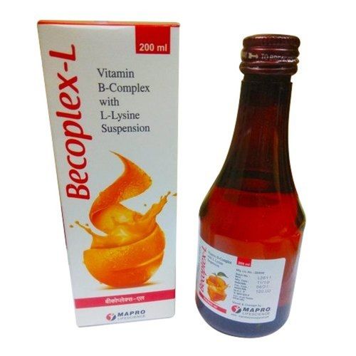 Vitamin B Complex L Lysine Suspension Dosage Form: Liquid