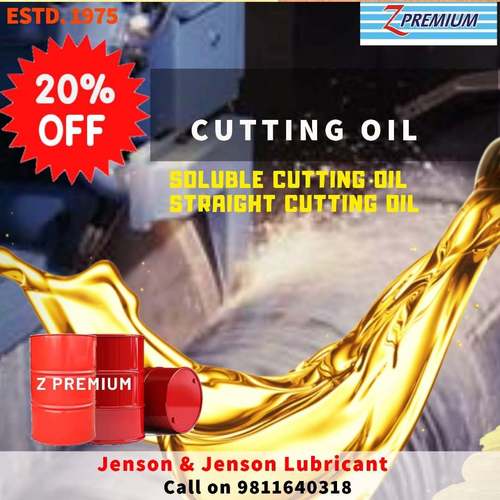 Z Premium Soluble Cutting Oil Application: Machine