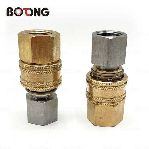 Brass High Pressure Hydraulic Quick Coupling By HEBEI TONEX RUBBER AND PLASTIC CO.,LTD
