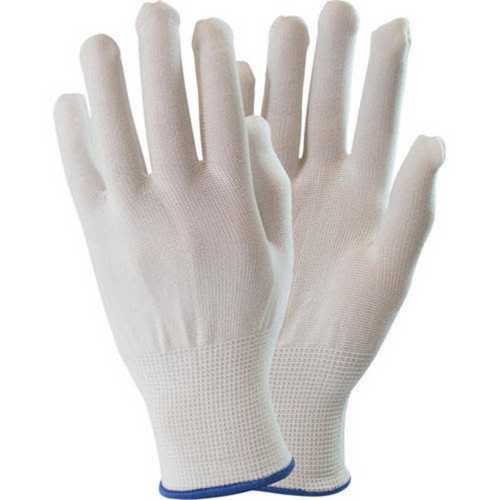 Plain White Cotton Hand Gloves