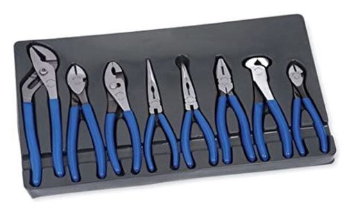 8Pc High Strength Plier Set