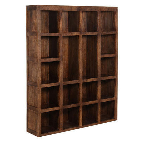 Hard Wooden Book Display Rack Home Furniture