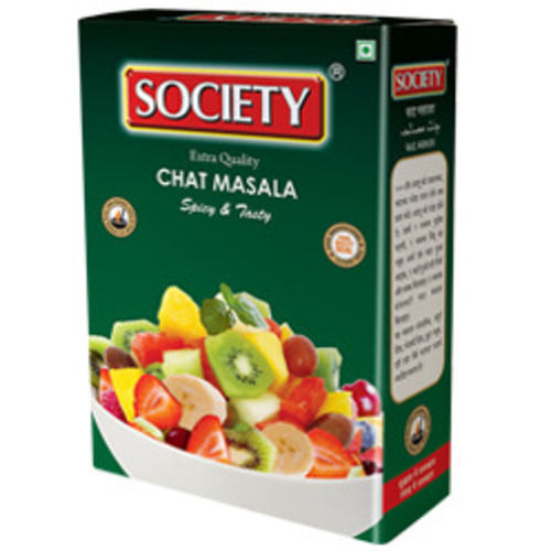 Healthy and Natural Chaat Masala Powder - FSSAI Certified, Plastic Packet and Paper Box Packaging | Very Good Quality, Natural Taste, Non Harmful, Ideal for Cooking and Human Consumption