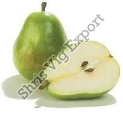 Green Natural Fresh Pears Fruits