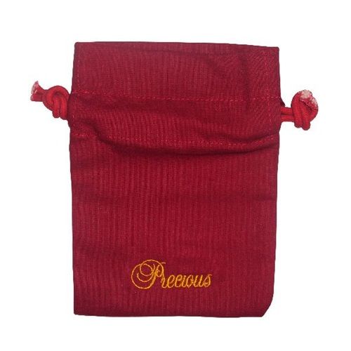 Maroon Makeup Tool Pouch Bag For Girls