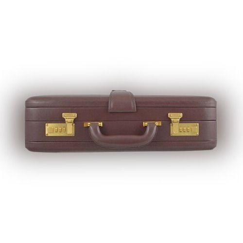 Plain Brown Leather Designer Briefcase Gender: Unisex