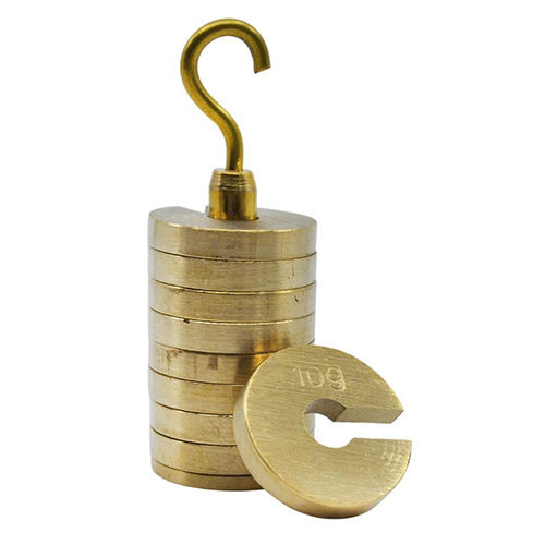 Brass Slotted Weight
