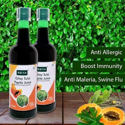 Herbal Giloy Tulsi Papaya Mix Juice