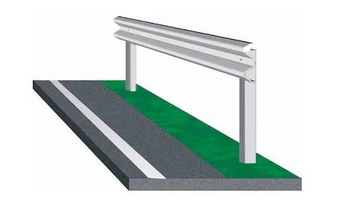 W Beam Crash Barrier