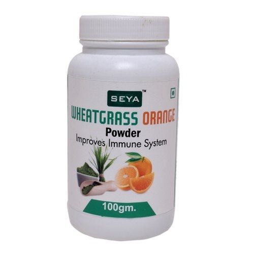 Herbal Wheatgrass Orange Dry Powder