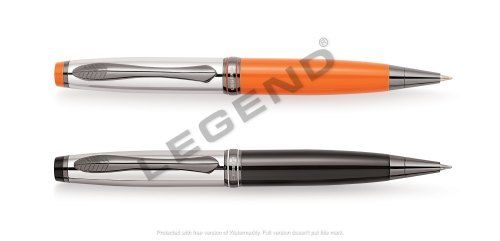 Mix Color Leaf Premium Twist Metal Pen For Corporate Gifts