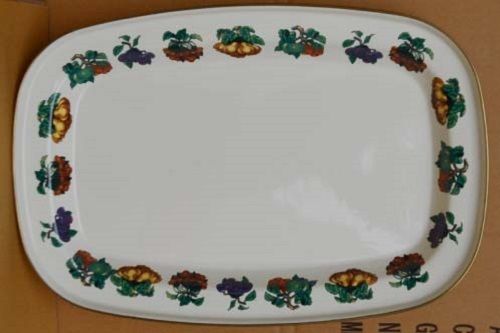 Various Colors Are Available Designer Enamel Serving Trays