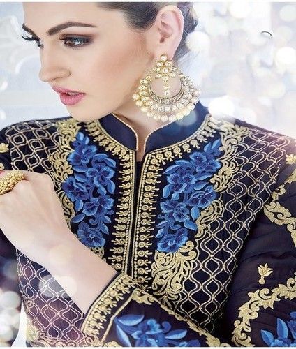 Glossy 7216 Exclusive Georgette Designer Work Salwar Suits