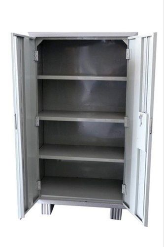 Grey Double Door Steel Almirah