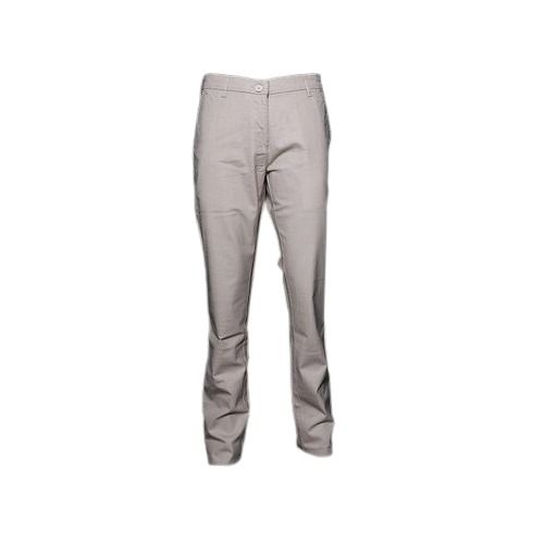 Quick Dry Mens Cotton Grey Color Plain Slim Fit Trouser