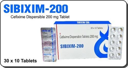 Cefixime 200 Mg Antibiotic Tablets