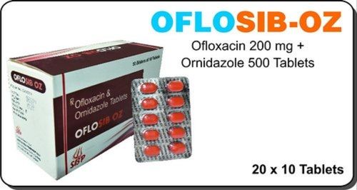 Ofloxacin Ornidazole Antibiotic Tablets