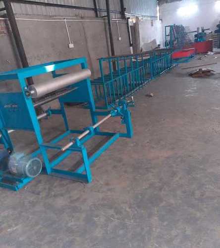 Blue Paper Tube Winding Machine Comes With Hopper Capacity Per Day 8 Ton Above