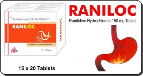 Ranitidine 150 MG HCL Tablets