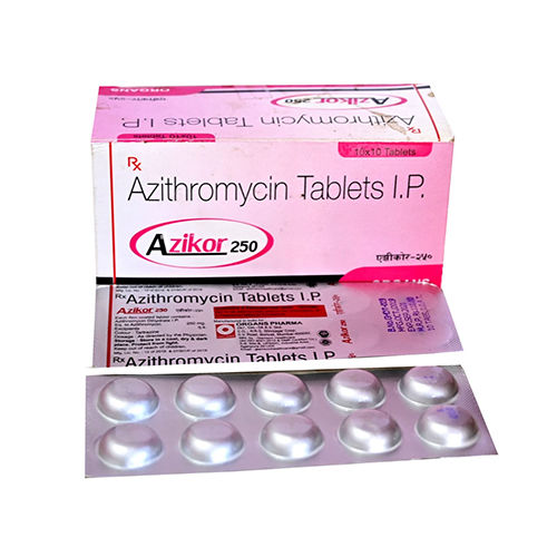 250 Mg Azithromycin Tablets Ip
