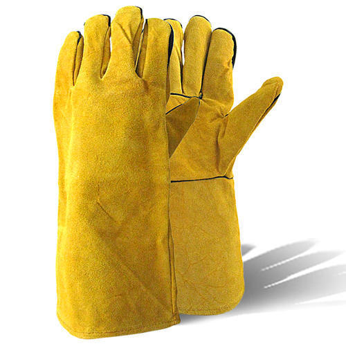 Ansell Work Guard Leather Hand Gloves