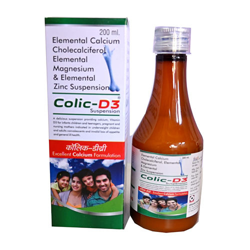 Elemental Calcium Cholecalciferol - Elemental Magnesium & Elemental Zinc Suspension