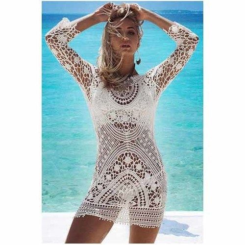 Ladies Beachwear White Kaftan Age Group: Adults