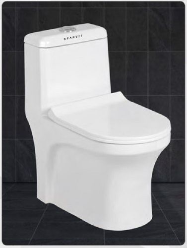 White Manual One Piece Toilets